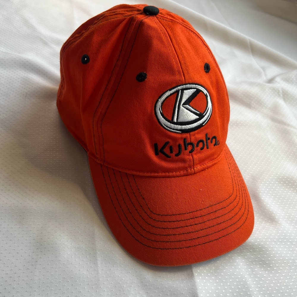 Authentic Kubota Hi Vis Work Tractor Hat